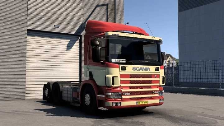 Scania Rjl P4 Danish Skin ETS2 1.45