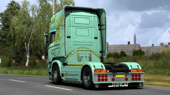 Scania Rjl Seb Transports Skin ETS2 1.43.x