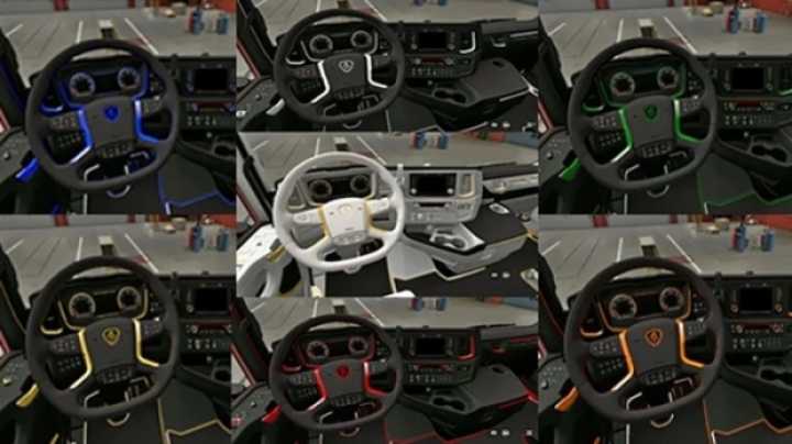 Scania Rs Interiors V1.0.2 ETS2 1.43.x