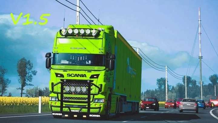 Scania Rs/Rjl Tuning Pack V1.5 ETS2 1.45