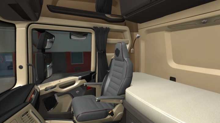 Scania S&R 2016 Beige Interior ETS2 1.45