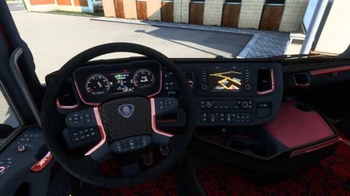 Scania S & R 2016 Red Interior ETS2 1.46