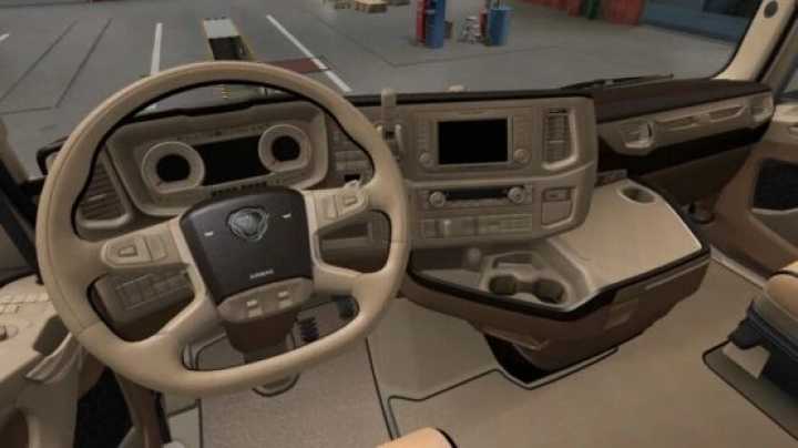 Scania S & R Light Lux Interior ETS2 1.43.x