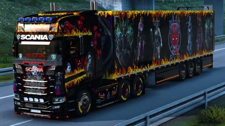 Scania S Skin Project V0.6 ETS2 1.44.x