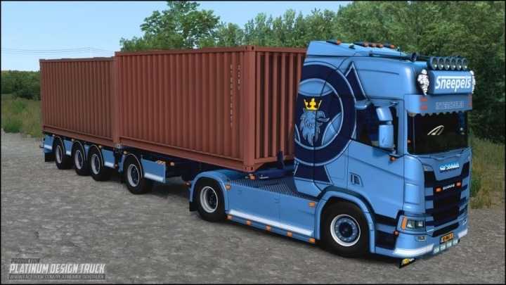 Scania Sneeples R500 V4.5 ETS2 1.45