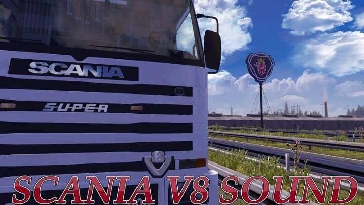 Scania V8 Sound ETS2 1.45
