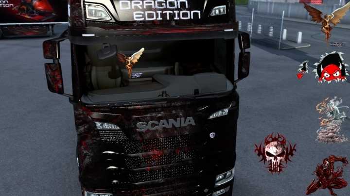 Scania Window Stickers ETS2 1.45