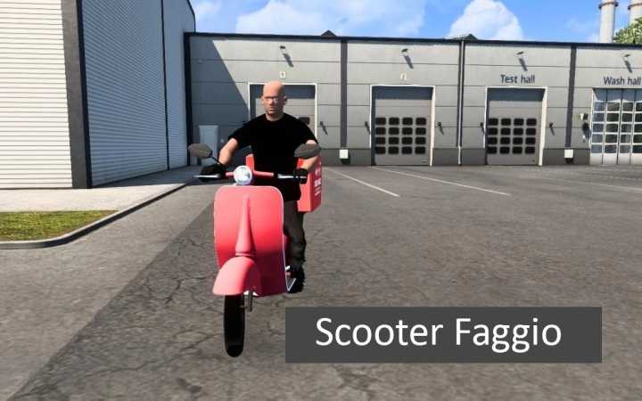 Scooter Faggio ETS2 1.45