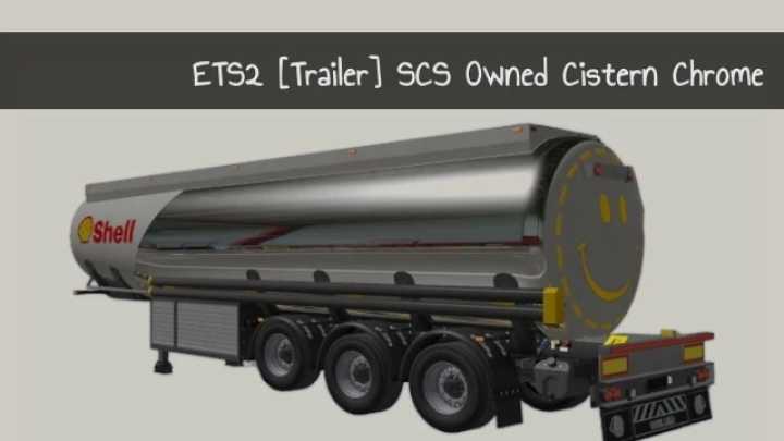 Scs Owned Cistern Chrome V1.0 ETS2 1.45
