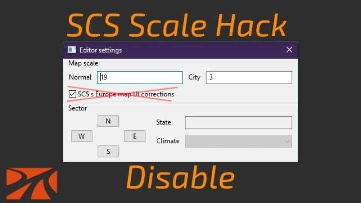 Scs Scale Hack Disable ETS2 1.44