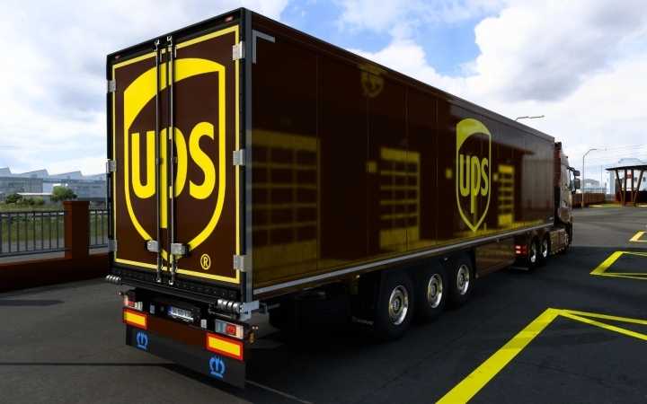 Scs Trailer Krone Cool Liner Ups ETS2 1.44