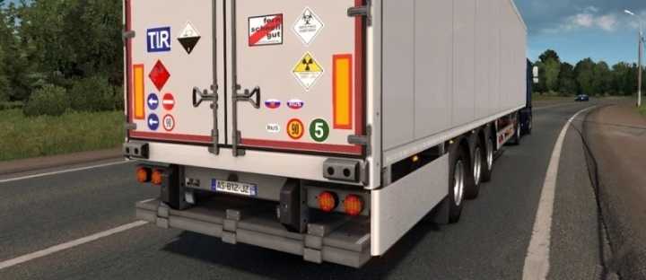 Signs On Your Truck And Trailer V1.0.2.10S ETS2 1.45