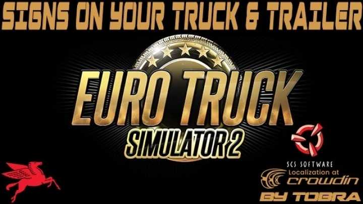 Signs On Your Truck And Trailer V1.0.2.20S ETS2 1.46
