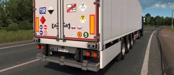 Signs On Your Truck & Trailer ETS2 1.45
