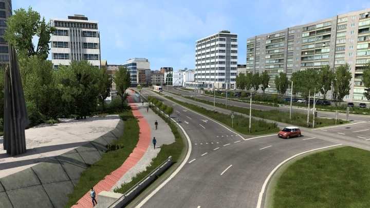 Silesia Map Promods Addon ETS2 1.45