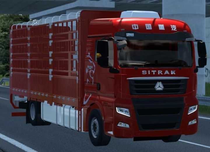 Мод Sitrak 6.2 Truck V1.0 для ETS2 1.45.