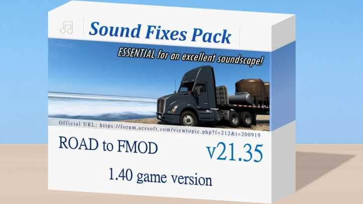 Sound Fixes Pack V21.35 ATS 1.40.x