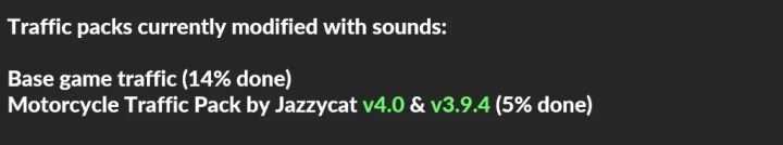 Sound Fixes Pack V22.11 ETS2 1.43.x