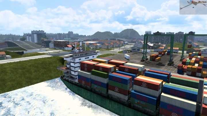Southeast Asia Map (Sea Map) V0.1.1 ETS2 1.45