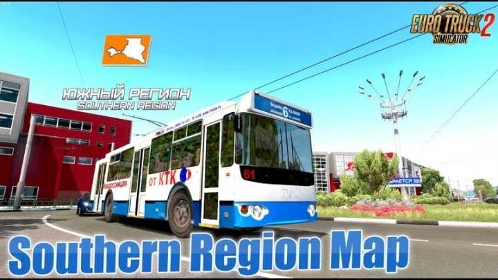 Southern Region Map V10.9.1 ETS2 1.44