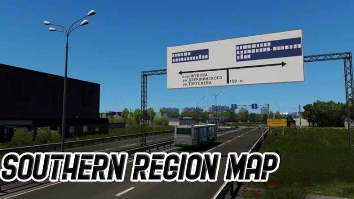 Southern Region Map V10.9.2 ETS2 1.45