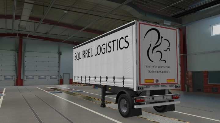 Squirrel Logistics Modpack V2.0 ETS2 1.44