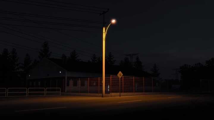 Street Lamps Without Fog ETS2 1.45