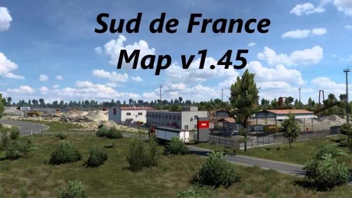 Sud De France Map ETS2 1.46