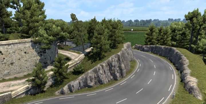 Sud De France Map V1.5.1 ETS2 1.46