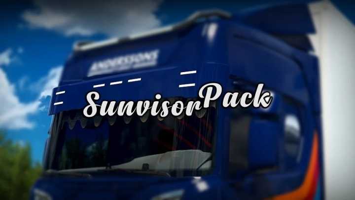 Sunvisor Pack For Scania Ng V1.0 ETS2 1.44
