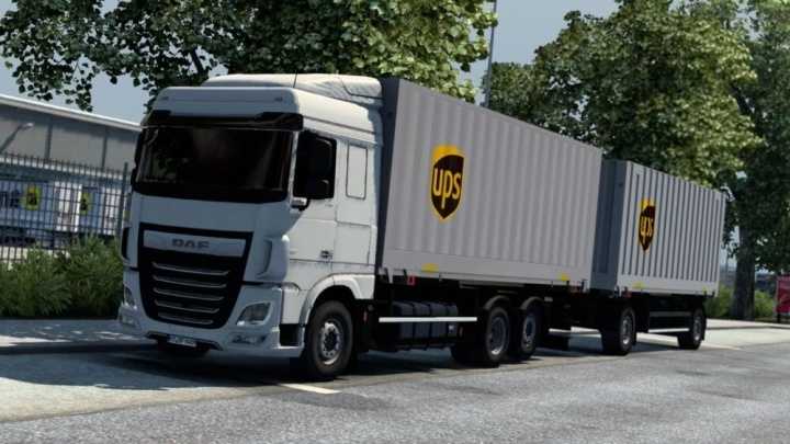Swap Body Addon For Daf Xf E6 By Schumi V1.2 ETS2 1.45