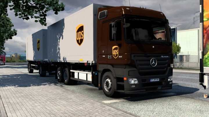 Swap Body Addon For Mercedes-Benz Mp1/Mp2 V1.2 ETS2 1.45