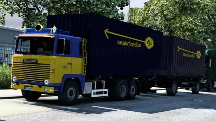 Swap Body Addon For Scania 1 Series ETS2 1.45