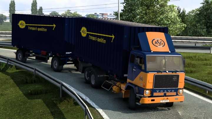 Swap Body Addon For Volvo F88-F89 By Xbs ETS2 1.45