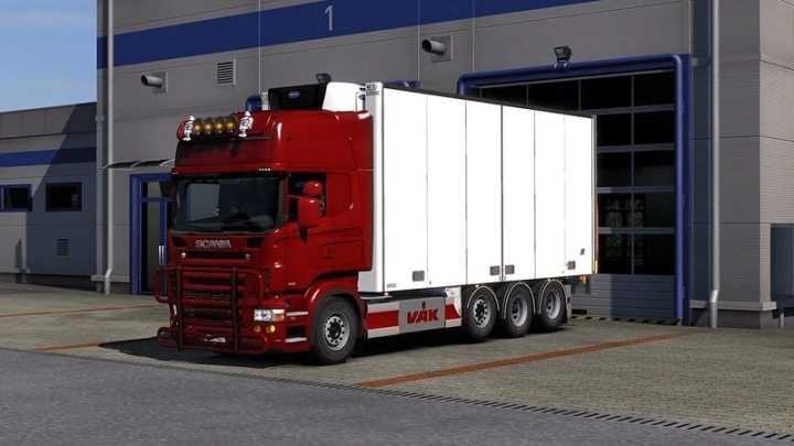 Tandem Addon For Rjl Scania Rs&R4 V2.7 ETS2 1.44.x
