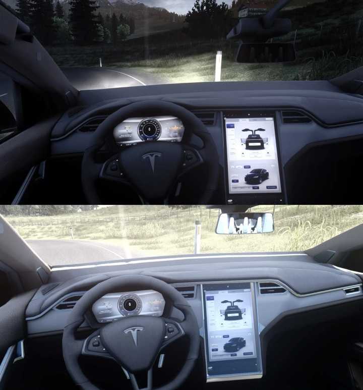 Tesla Model X Animation Doors ETS2 1.44