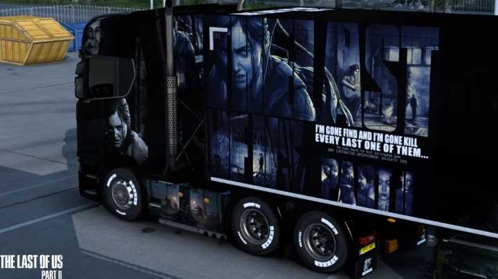 The Last Of Us Ii Skin V1.0 ETS2 1.45