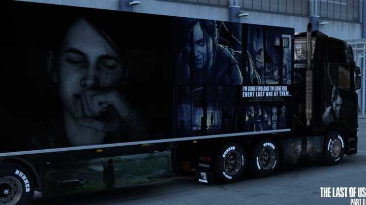 The Last Of Us Ii Skin V1.0 ETS2 1.45