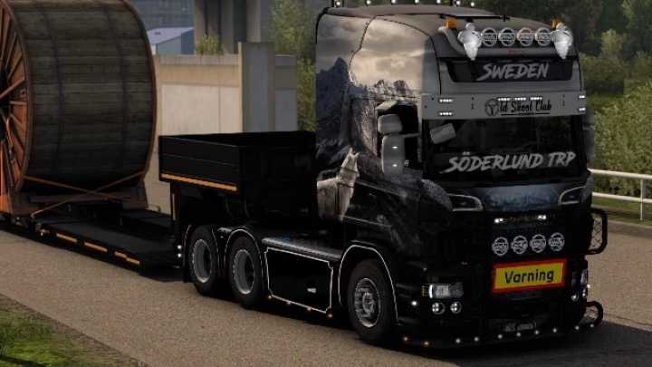 The Lone Wolf For Rjl Scania V1.0 ETS2 1.44