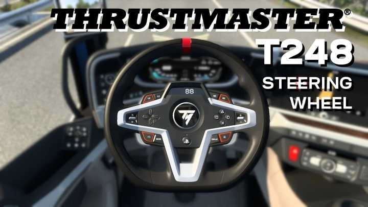 Thrustmaster T248 Steering Wheel ETS2 1.46