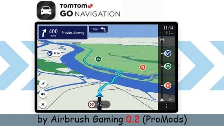 Tomtom Go Navigation ETS2 1.46