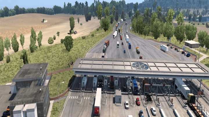 Traffic Intensity Pack V10.0.12 ETS2 1.45