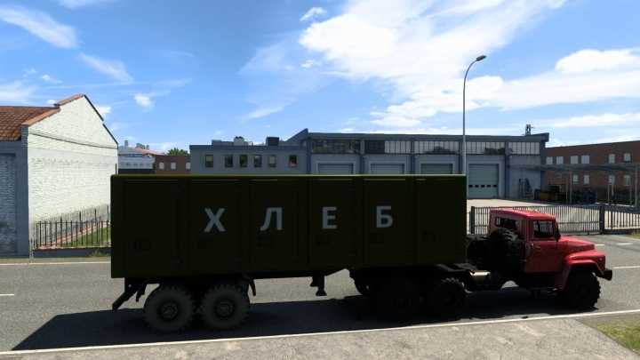 Trailer Khlebovoz In The Property ETS2 1.44