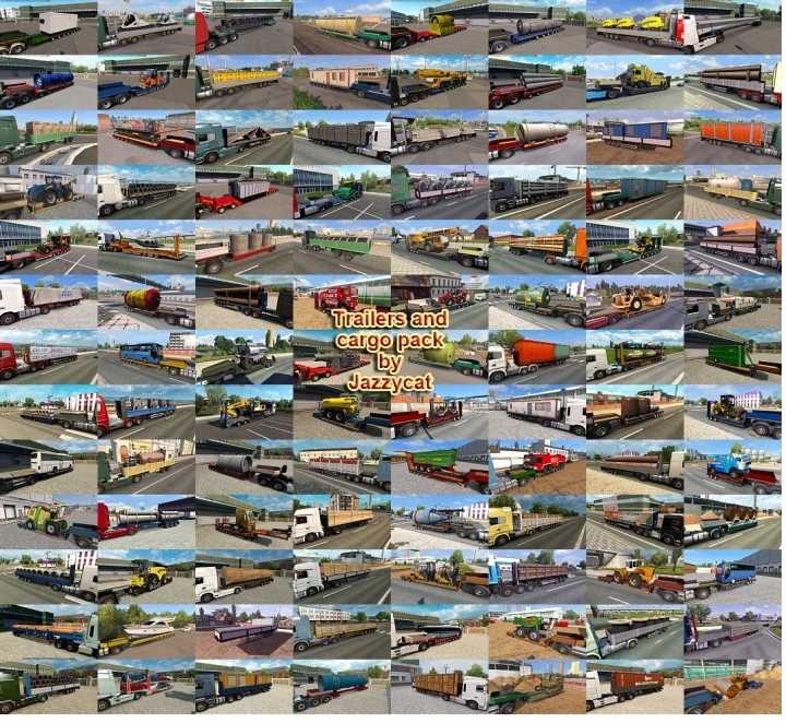 Trailers And Cargo Pack V11.1.1 ETS2 1.46