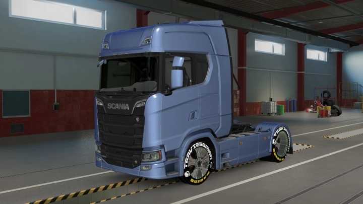 Trm Tires And Wheels ETS2 1.45