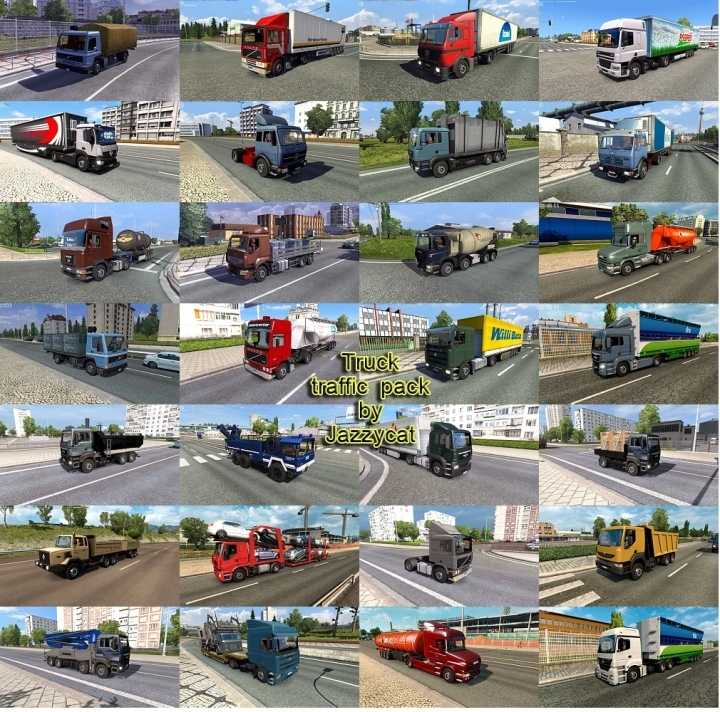 Truck Traffic Pack V7.4 ETS2 1.44