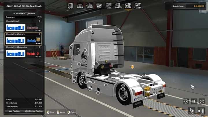 Tuned Chassis For All Scs Trucks Rel.: 05.22 ETS2 1.44