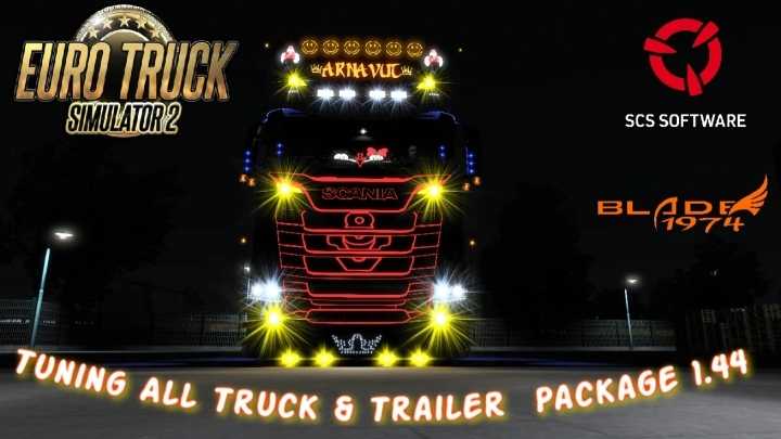 Tuning All Truck Package ETS2 1.45