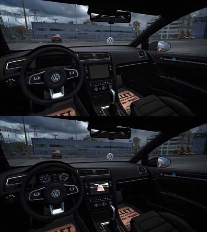 Volkswagen Golf R Line 7.5 2018 ETS2 1.45