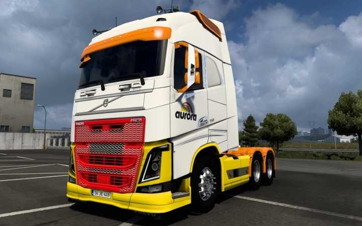 Volvo Fh 2012 Aurora Skin V1.0 ETS2 1.46